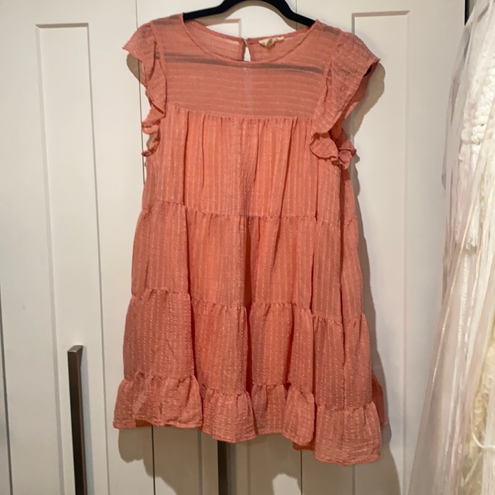 Pink summer dress